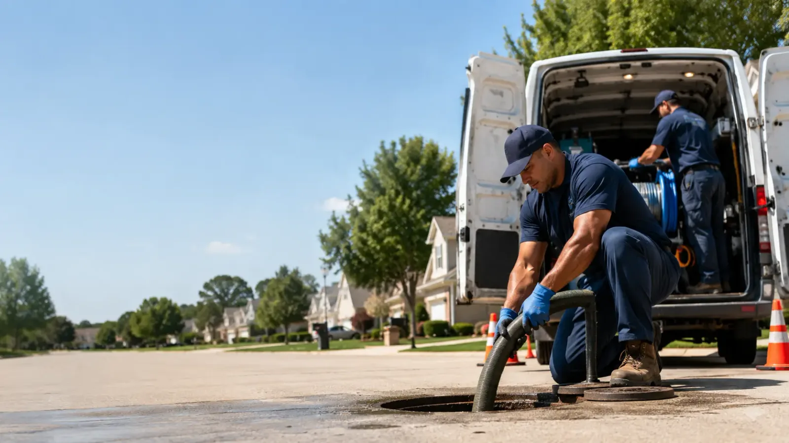 Sewer Backup Cleanup services in Allouez, MI